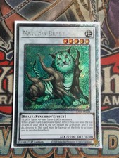 Naturia Beast RA03-EN238 Platinum Secret Rare Near Mint 1st Edition Yugioh