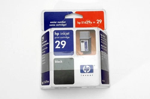 original HP 29 51629A ink cartridge black - expired December 2003