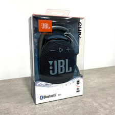 JBL Clip 4 Portable Bluetooth Speaker - Blue