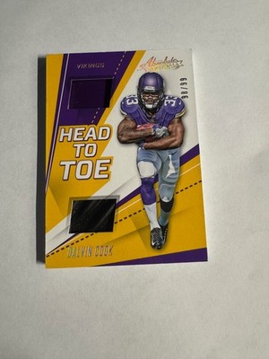 2017 Panini Absolute - Head to Toe Materials Dalvin Cook #7 /99 (MEM, RC)