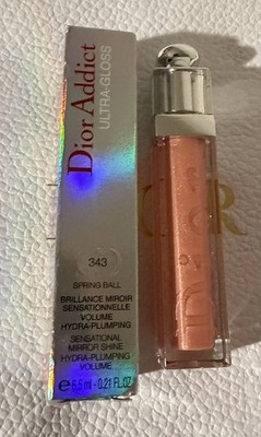 RARE Dior Addict Ultra-Gloss Liquid Lip Gloss#  343 SPRING BALL New in box 