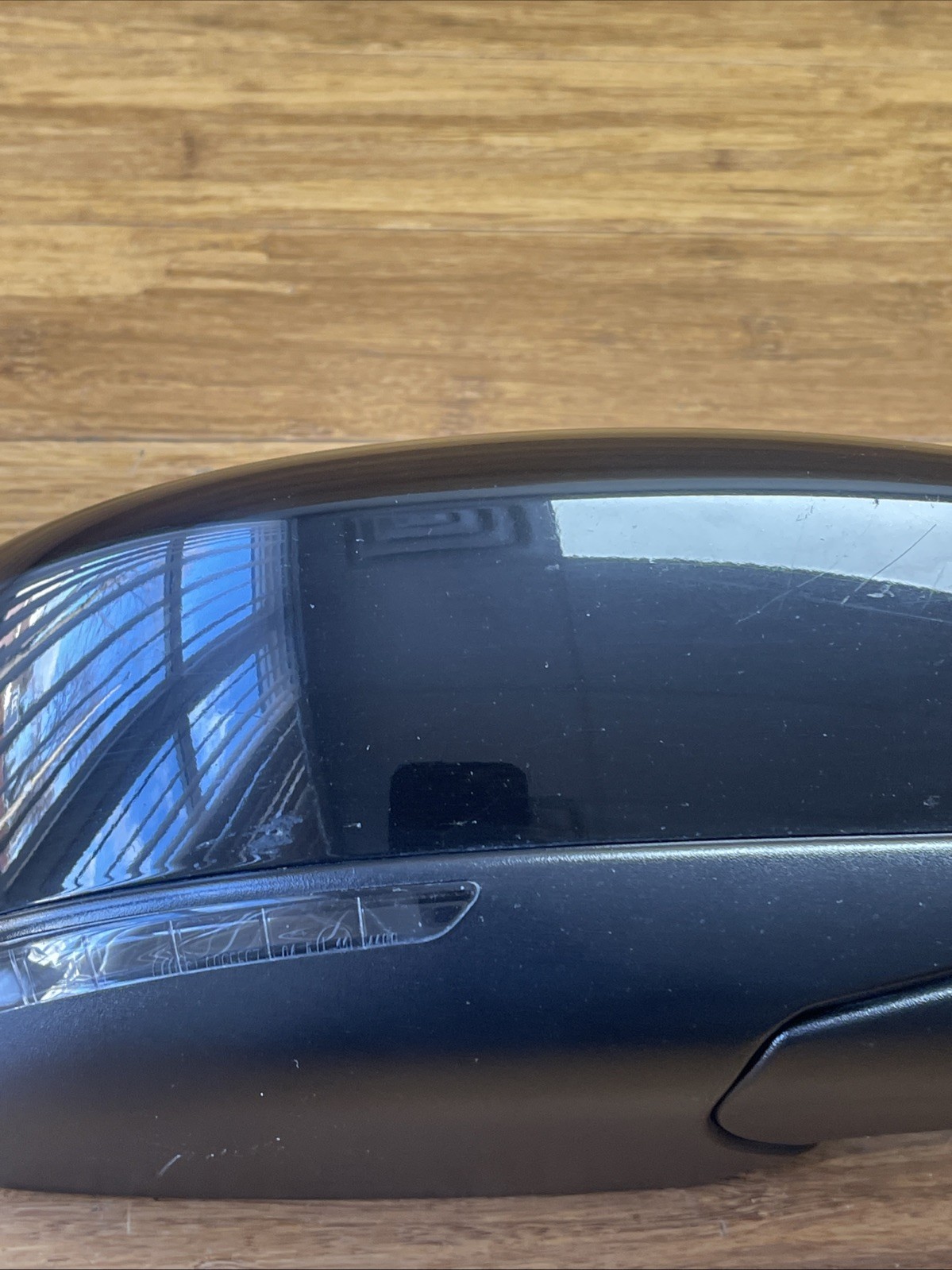 2013-2016 Maserati Ghibli M157 Front Right Mirror W/ Blind Spot Black OEM *NOTE*