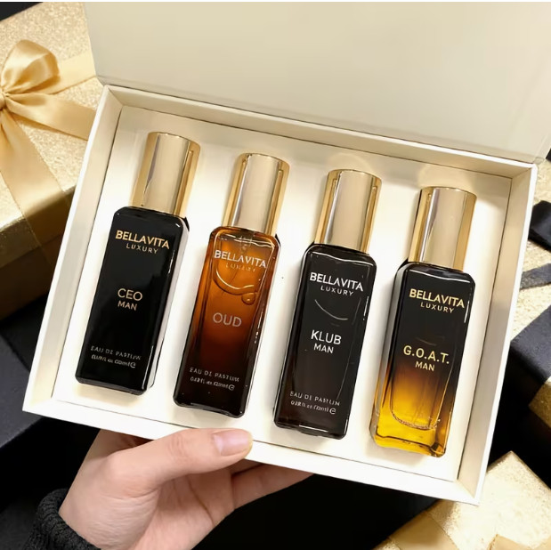 BellaVita Men's Luxury perfume Gift Box Set Lasting Fragrance Men's perfume