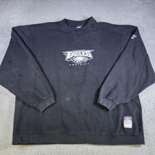 VINTAGE Reebok PHILADELPHIA EAGLES CREWNECK SWEATSHIRT  Mens XL