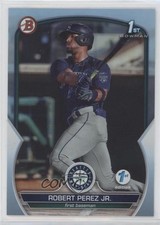 2023 Bowman 1st Edition Sky Blue Foil Robert Perez Jr #BPPF-124 fm0