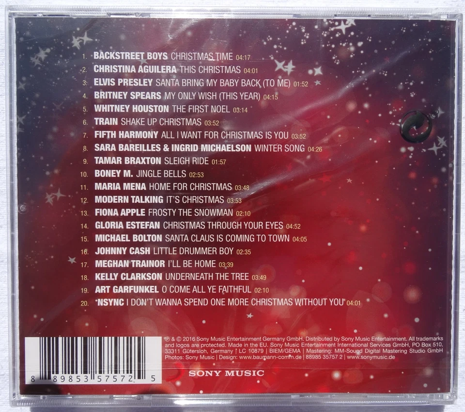 AUDIO-CD: MY CHRISTMAS - THE BEST TIME OF THE YEAR (NEU) - Bild 2 von 2