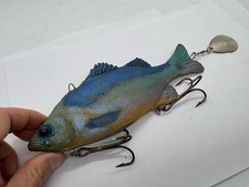 9” Motown Musky Co Gizzard Shad Jigging Crankbait Jerkbait Musky Lure