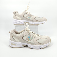 New Balance 530 Shoes Womens 11.5 Men 10 MR530OW Sea Salt Moonbeam White Beige