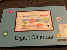 Digital Calendar Electronic Display Frame, Wo...