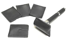 G.B.S Leather Double Edge Safety Razor Head Protective Sheath, Travel Cover,... 