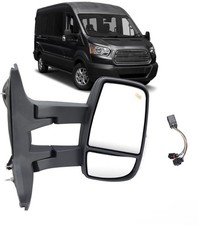 Passenger Right Side Power Mirror Long Arm For 10-26 Ford Transit 150 250 350hd Passenger Right Side Power Mirror Long Arm For 10-26 Ford Transit 150 250 350hd
