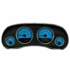 US Speedo Light Blue Wrangler JK/JKU Gauge Face for Clusters 2011-2018
