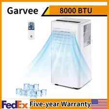 8000BTU Portable Air Conditioner Cool Fan Dehumidifier Sleep Mode Remote Control