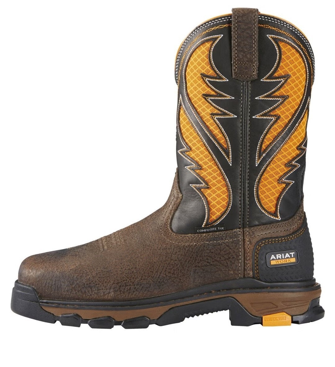 Ariat Interpid VentTEK Composite Toe Leather Work… - image 2