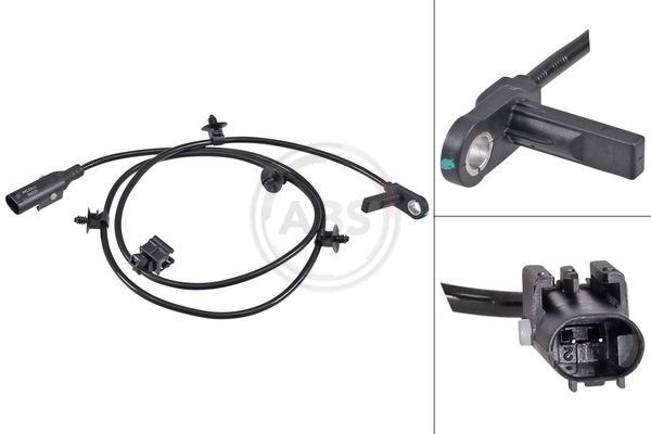 ABS wheel speed sensor Active sensor 31995 A.B.S. for MERCEDES-BENZ V-CLASS EQV - Image 5