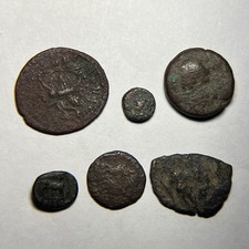 Ancient Empire Roman Coins 6 Piece Set