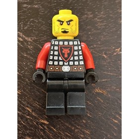 Lego Dragon Knight Minifigure #cas537 Castle Scale Mail Set #70403 Dragon Mount