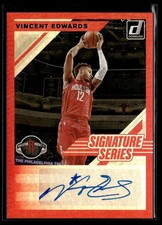 2019-20 Donruss #SS-VEW Vincent Edwards Signature Series
