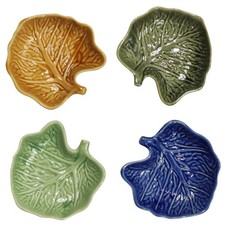 Bowl Ceramic Leaf 02