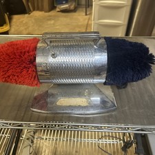 Vintage Dremel 775 Chrome Electric Double Shoe Boot Shine Buffer Polisher