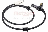 Metzger Autoteile Abs Sensor Raddrehzahl 09001530 Iam FüR Renault Kangoo FC0 KC0