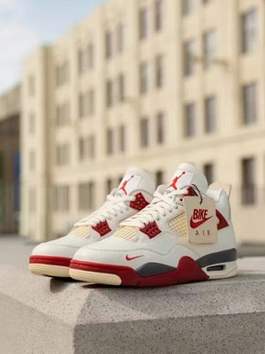 BIKE AIR x Nigel Sylvester x Air Jordan 4 Brick After Brick Size 12 IQ8055-100