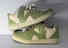 RARE Vintage 1980s Chunky Vans K02 'Blunt' OG Mint Green - Size US W9