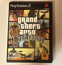 Grand Theft Auto: San Andreas Sony PlayStation2 PS2 CIB Manual & Map Excellent