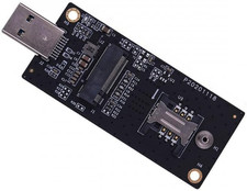 Adapter NGFF M.2 Key-B WWAN to USB 3.0 Adapter Riser Card with SIM Slot for 3G/4
