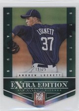 2012 Elite Extra Edition Status Emerald Die-Cut 19/25 Walker Lockett Andrew 0w3