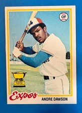 1978 Topps # 72 Andre Dawson NR-MINT  2ND YEAR CARD HALL OF FAME MVP