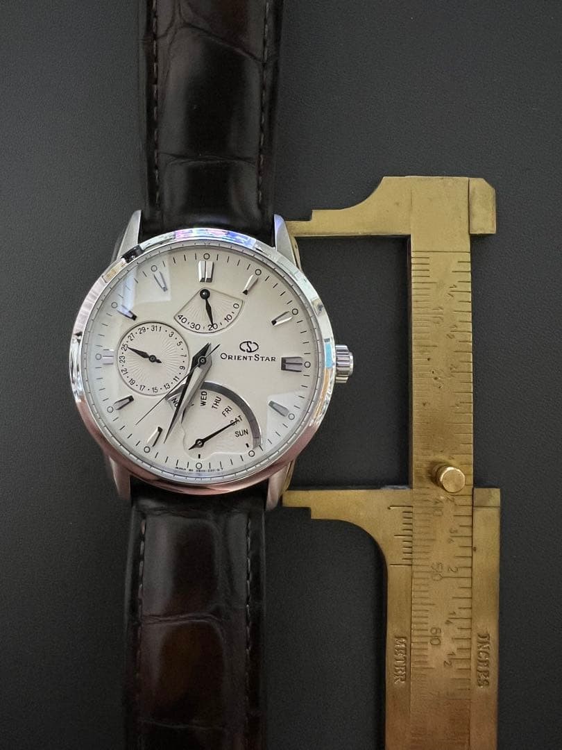 Orient Watch Hand Wind Automatic 40mm Diameter Me… - image 5