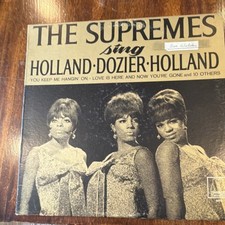 The Supremes Sing Holland-Dozier-Holland Vinyl LP Motown Soul 12" 33 RPM