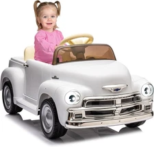 12V Kids Ride On Car Pickup Battery Powered Electric Vehicle with Led Light