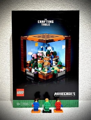 LEGO Minecraft - 21265 - The Crafting Table - NEW NEU OVP