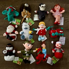 Rudolph Island Of Misfits Characters  w/ tags (12) Dolly Charlie Sam Cowboy