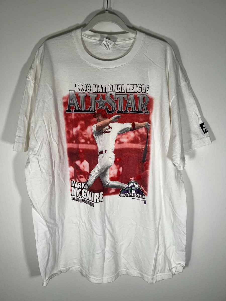 ウェア Mark McGwire 1999 ALL STAR GAME MLB Las mejores ofertas en Mark McGwire Hombres All-Star Game Ropa