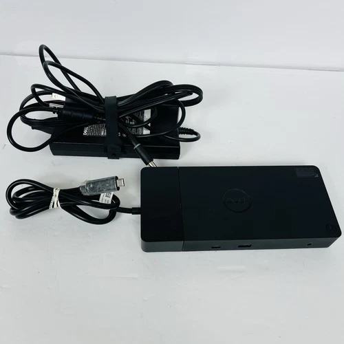 Dell WD19TB Thunderbolt USB C Docking Station HDMI DP w/ 130W Power Supply