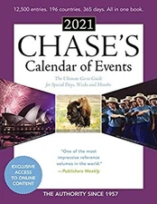 Chase's Calendar of Events 2021 : The Ultimate Go-To Guide for Sp
