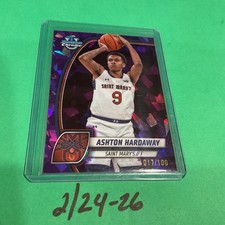 2025 Bowman U Chrome Ashton Hardaway Sapphire Purple /100 #93