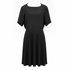 The Limited Collection Black Fit and Flare Short Sleeve Dress Plus Size 20W
