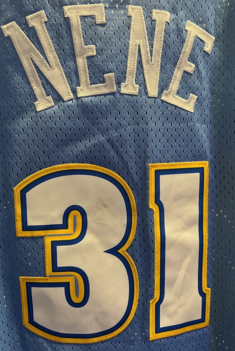 NBA Reebok/リーボック デンバー・ナゲッツ ホーム  #31 ネネイ Nene Hilario Denver Nuggets NBA Jersey Men M Reebok Sewn Vtg #31