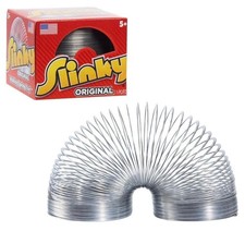 Original Metal Slinky Walking Spring Toy 2.75" Classic Fidget Gift