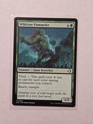 Wildvine Pummeler - Lorwyn Eclipsed - NM - Common - Creature 
