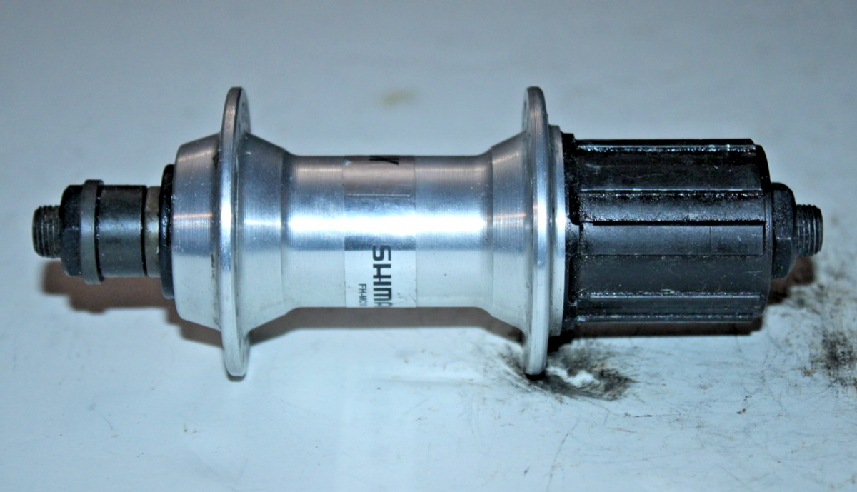 Shimano Parallax FH-MC18 Rear Bike Hub 8 Speed Freehub Silver