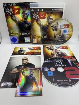 WWE 12 - The People Edition - The Rock - PAL Playstation 3 - PS3 - Selten - CIB
