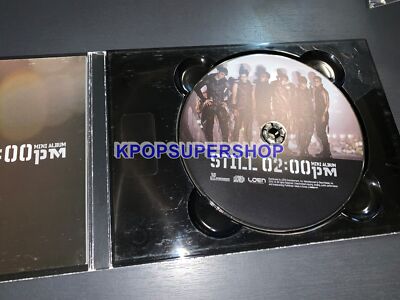 2PM Mini Album Still 2:00 PM CD Photobook Cover Wear Rare OOP 2