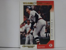 2003 Donruss Team Heroes Baseball Card #83 Carlton Fisk Red Sox