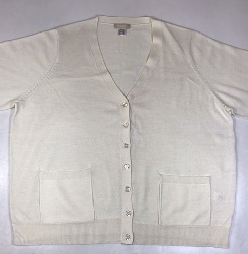 Women's Cardigan Sweater 3XL Wool Mix 