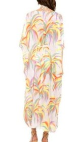 L'AGENT BY AGENT PROVOCATEUR HOLLY TROPICAL BEACH COVER UP GOWN ONE SIZE BNWT